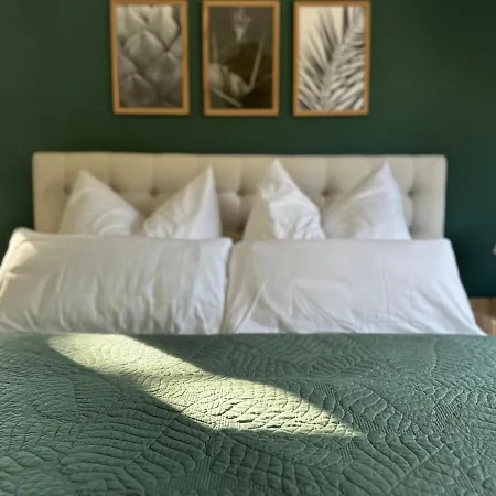 Ferienwohnung-parkplatz-balkon-kueche-smarttv-waschtrockner Daire *